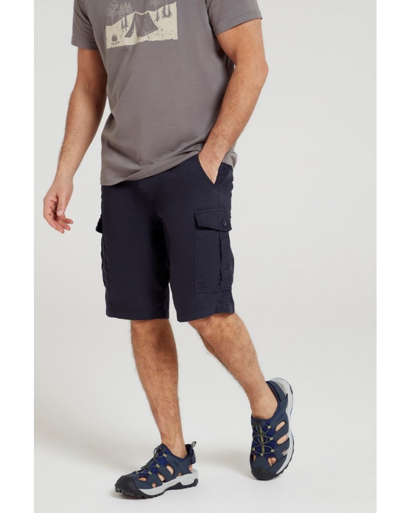 Lakeside Mens Cargo Shorts Navy $16.80 Pants