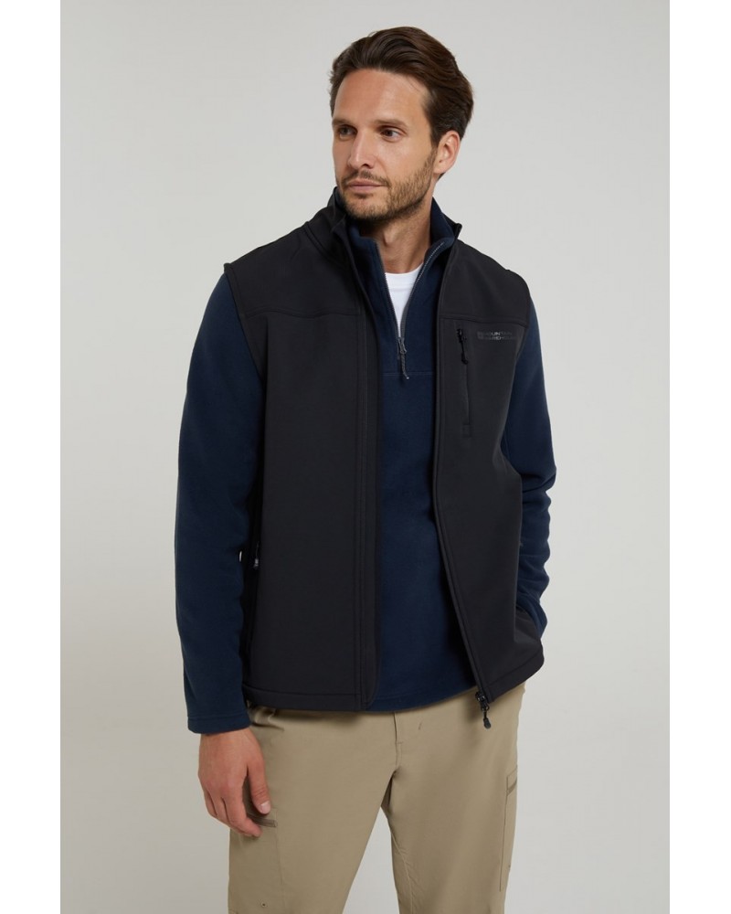 Grasmere Mens Vest Black $19.35 Jackets