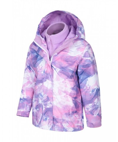 Aries Printed Waterproof Kids 3-in-1 Jacket Lilac $37.69 Jackets