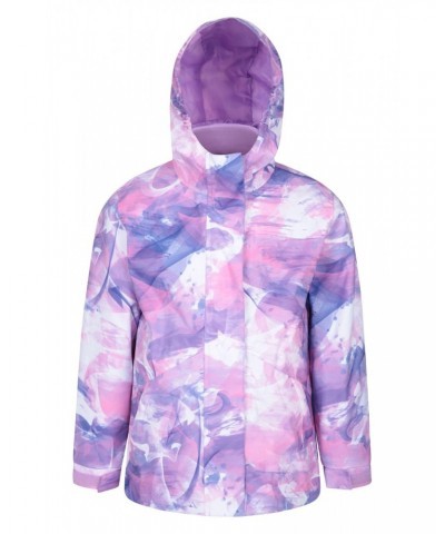 Aries Printed Waterproof Kids 3-in-1 Jacket Lilac $37.69 Jackets