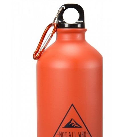 35 oz. Printed Metallic Bottle With Karabiner Orange $11.20 Accessories