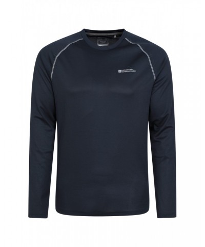 Endurance Mens Long Sleeved Top Navy Reflect $12.75 Active