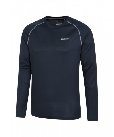 Endurance Mens Long Sleeved Top Navy Reflect $12.75 Active