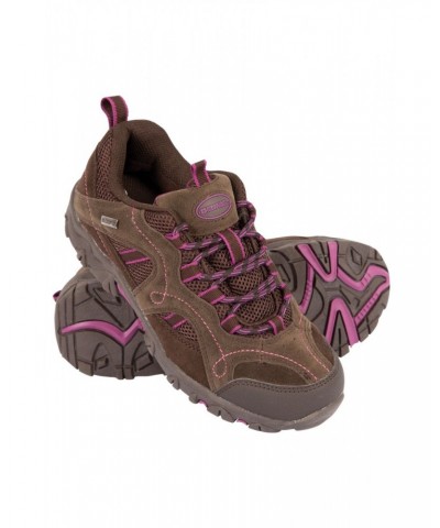 Stampede Kids Waterproof Hiking Shoes Berry $27.99 Footwear