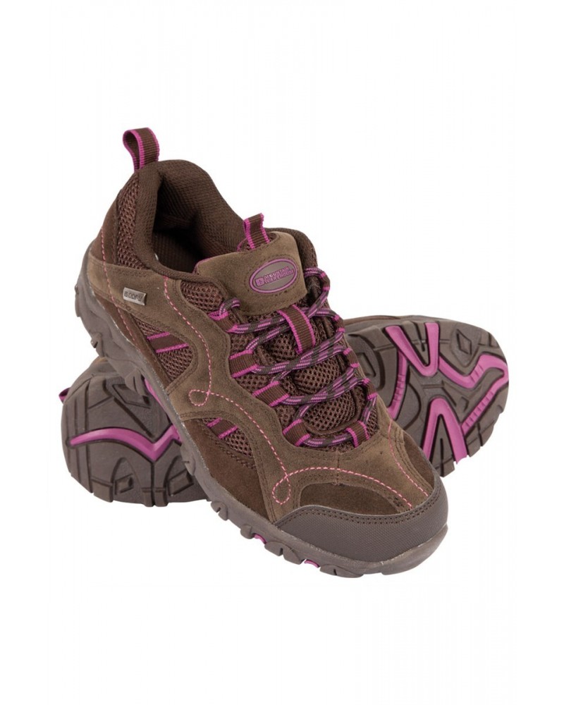 Stampede Kids Waterproof Hiking Shoes Berry $27.99 Footwear