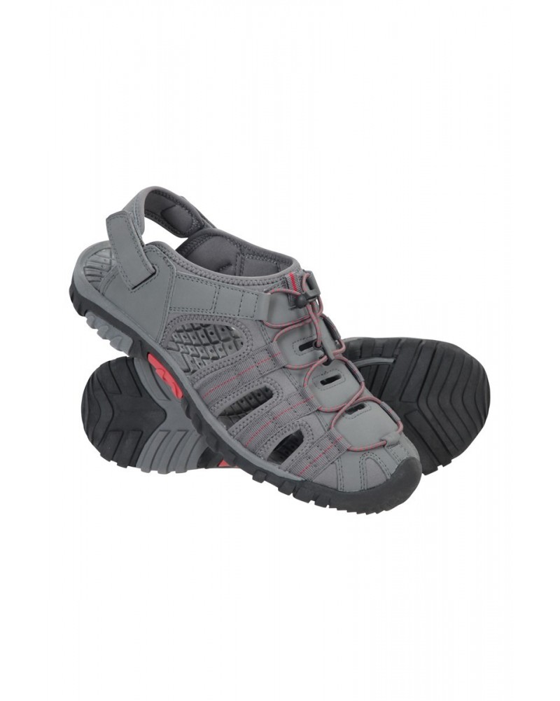 Trek Mens Mountain Warehouse Shandal Dark Grey $25.64 Footwear