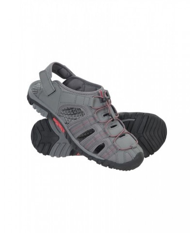 Trek Mens Mountain Warehouse Shandal Dark Grey $25.64 Footwear