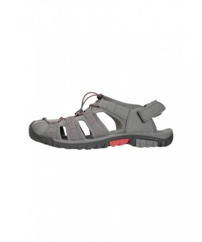 Trek Mens Mountain Warehouse Shandal Dark Grey $25.64 Footwear