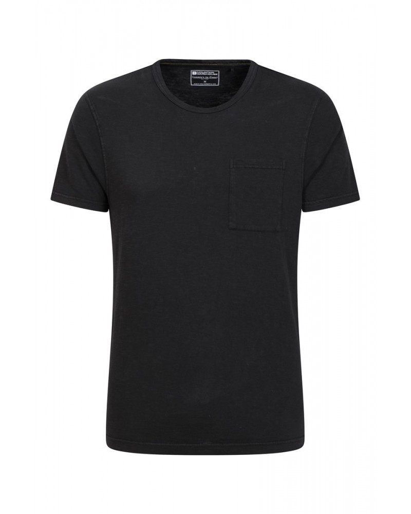 Fescue Mens Pocket T-Shirt Black $11.99 Tops