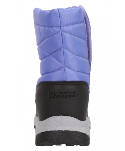 Caribou Toddler Adaptive Snow Boots Light Purple $17.39 Footwear