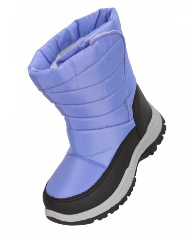 Caribou Toddler Adaptive Snow Boots Light Purple $17.39 Footwear