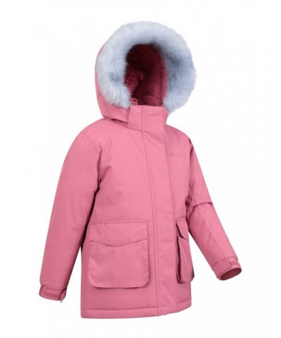 Ranger Plain Kids Water Resistant Jacket Pink $27.25 Jackets