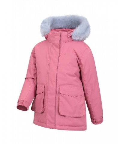 Ranger Plain Kids Water Resistant Jacket Pink $27.25 Jackets