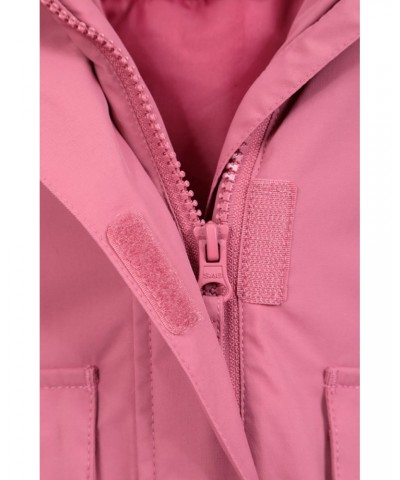 Ranger Plain Kids Water Resistant Jacket Pink $27.25 Jackets