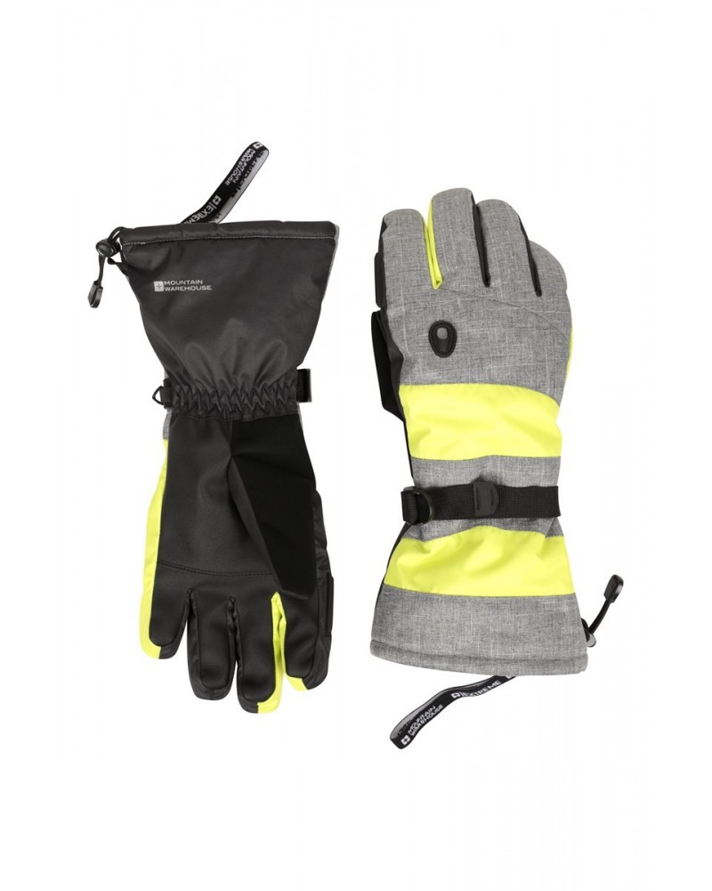 Summit Extreme Mens Ski Gloves Yellow $18.47 Accessories