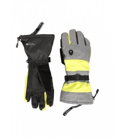 Summit Extreme Mens Ski Gloves Yellow $18.47 Accessories