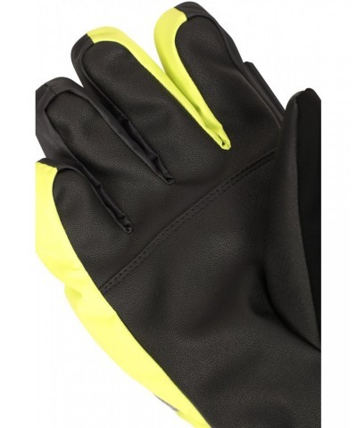 Summit Extreme Mens Ski Gloves Yellow $18.47 Accessories