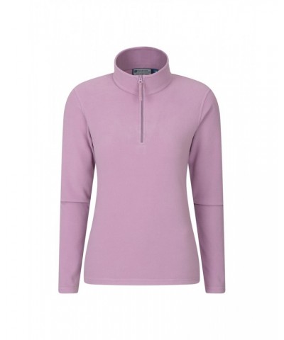 Camber Womens Half-Zip Fleece Dusky Purple $14.99 Fleece