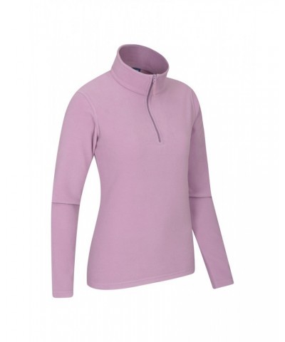 Camber Womens Half-Zip Fleece Dusky Purple $14.99 Fleece