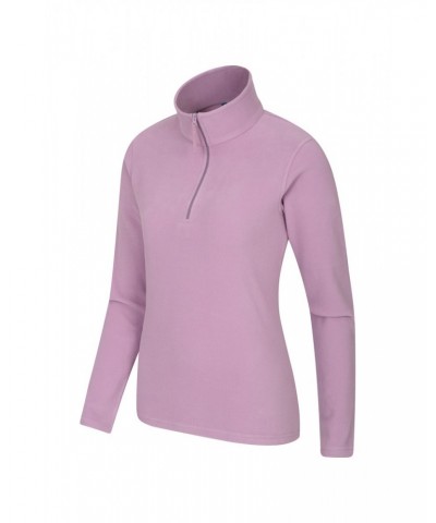 Camber Womens Half-Zip Fleece Dusky Purple $14.99 Fleece