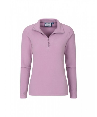 Camber Womens Half-Zip Fleece Dusky Purple $14.99 Fleece