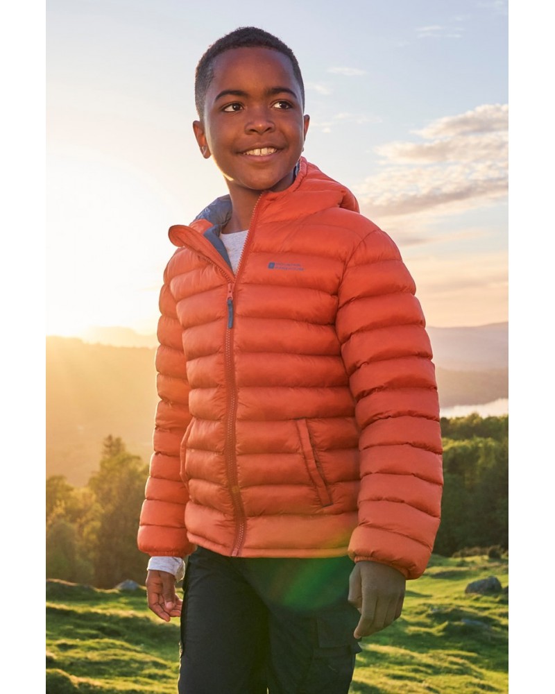 Seasons II Kids Insulated Jacket Orange $20.25 Jackets