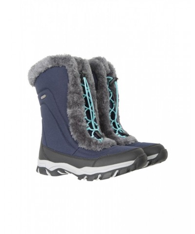 Ohio Kids Adaptive Snow Boots Navy $19.68 Footwear