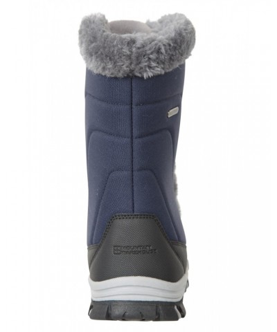 Ohio Kids Adaptive Snow Boots Navy $19.68 Footwear