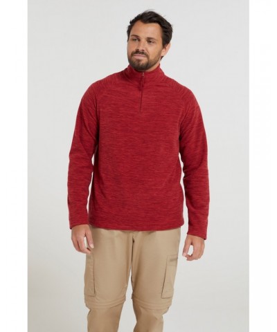 Snowdon II Mens Fleece Dark Red $15.65 Fleece