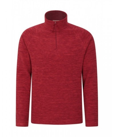 Snowdon II Mens Fleece Dark Red $15.65 Fleece