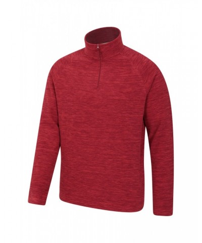 Snowdon II Mens Fleece Dark Red $15.65 Fleece