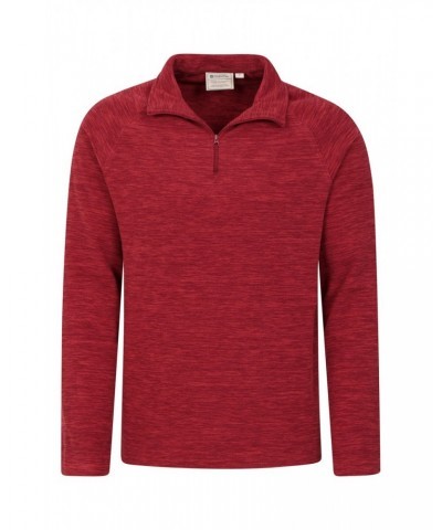 Snowdon II Mens Fleece Dark Red $15.65 Fleece