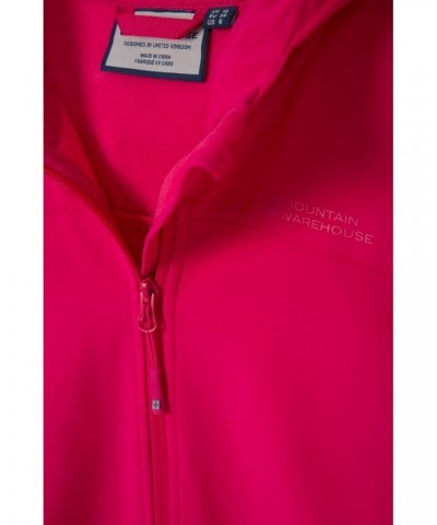 Exodus Womens Water Resistant Softshell Jacket Pink $29.40 Jackets