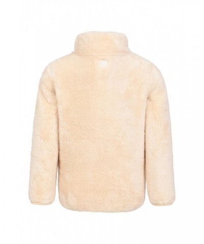 Teddy Kids Half-Zip Fleece Beige $12.64 Fleece