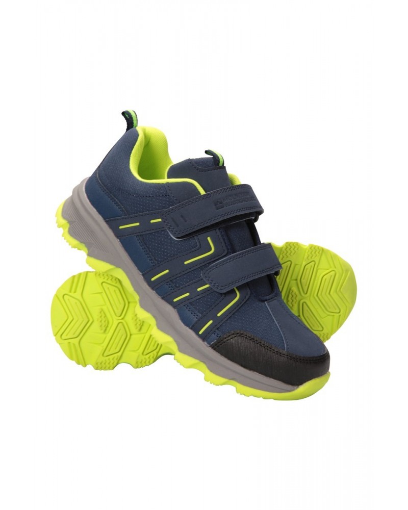 Cannonball Kids Adaptive Hiking Shoes Blue $16.65 Active