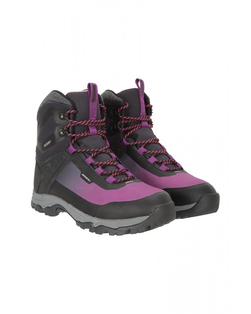 Polar Womens Ultra Ice Grip Boots Black $27.90 Footwear