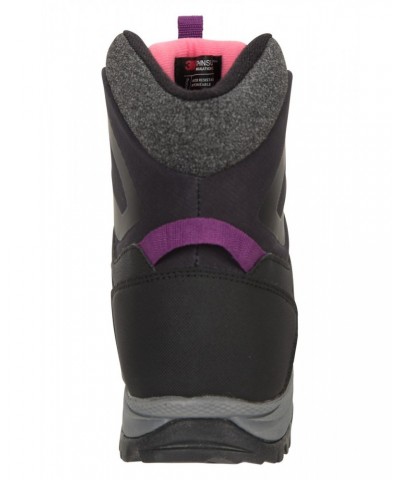 Polar Womens Ultra Ice Grip Boots Black $27.90 Footwear