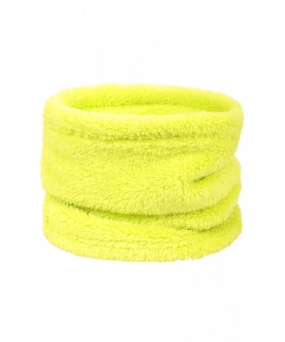 Kids Sherpa Fleece Neck Gaiter Lime $11.79 Ski