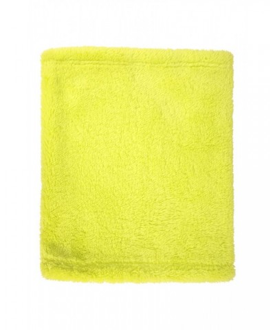 Kids Sherpa Fleece Neck Gaiter Lime $11.79 Ski