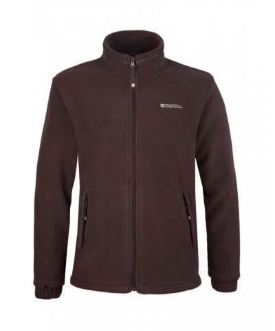 Bernard Mens Windproof Fleece Brown $32.44 Fleece