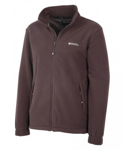 Bernard Mens Windproof Fleece Brown $32.44 Fleece