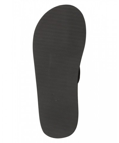 Vacation Womens Recycled Flip Flops Jet Black $12.74 Footwear