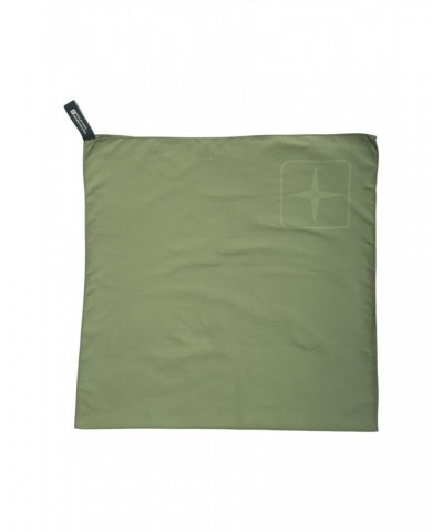 Microfibre Travel Towel - Medium - 120 x 60cm Khaki $12.18 Travel Accessories