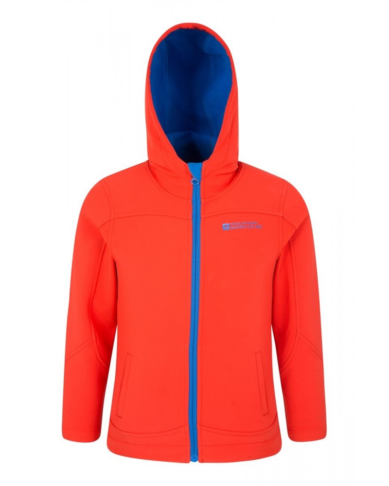 Exodus Kids Water Resistant Softshell Orange $18.80 Jackets