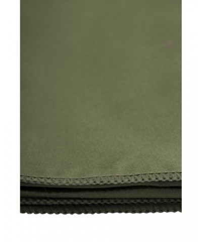 Microfibre Travel Towel - Medium - 120 x 60cm Khaki $12.18 Travel Accessories