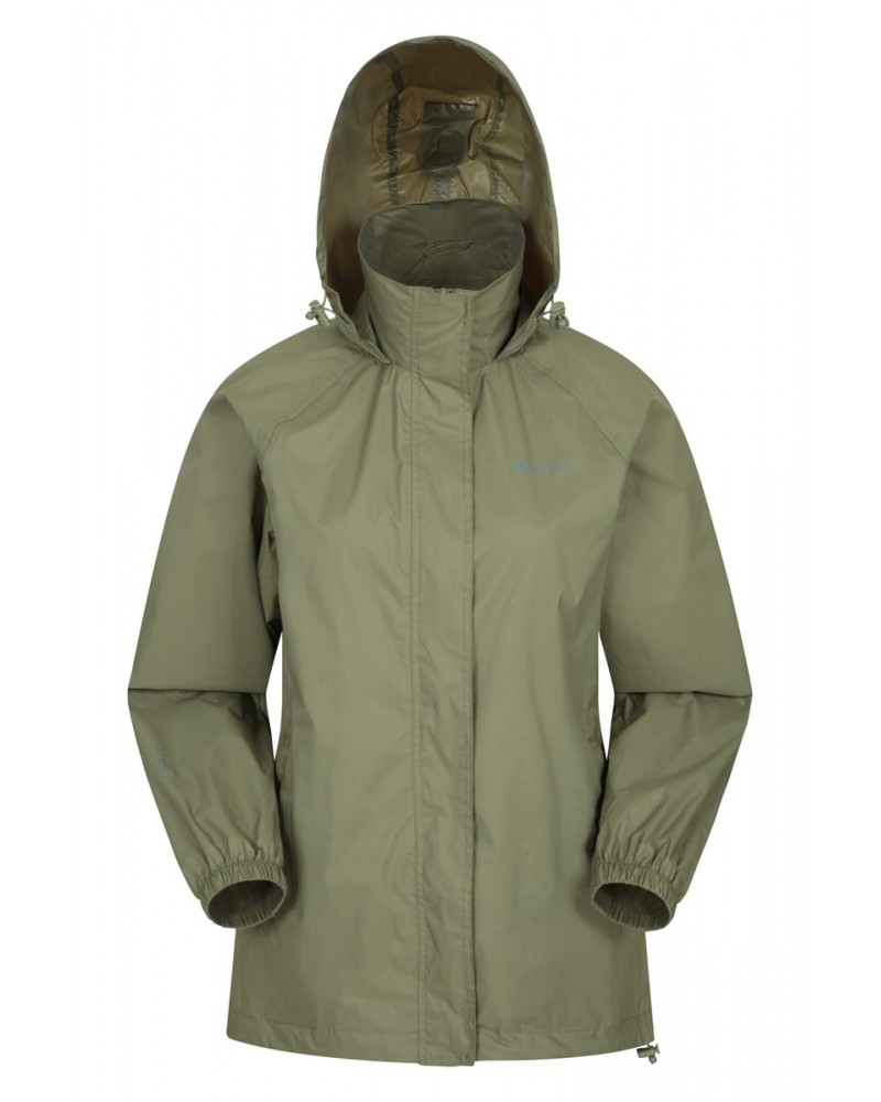 Pakka II Womens Waterproof Jacket Khaki $20.71 Jackets