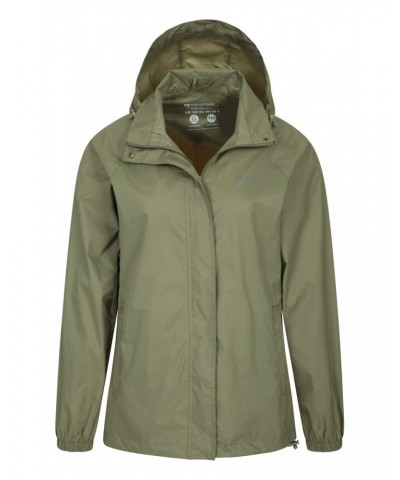 Pakka II Womens Waterproof Jacket Khaki $20.71 Jackets