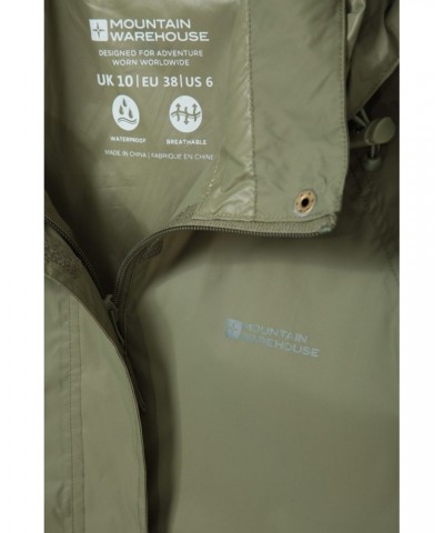 Pakka II Womens Waterproof Jacket Khaki $20.71 Jackets