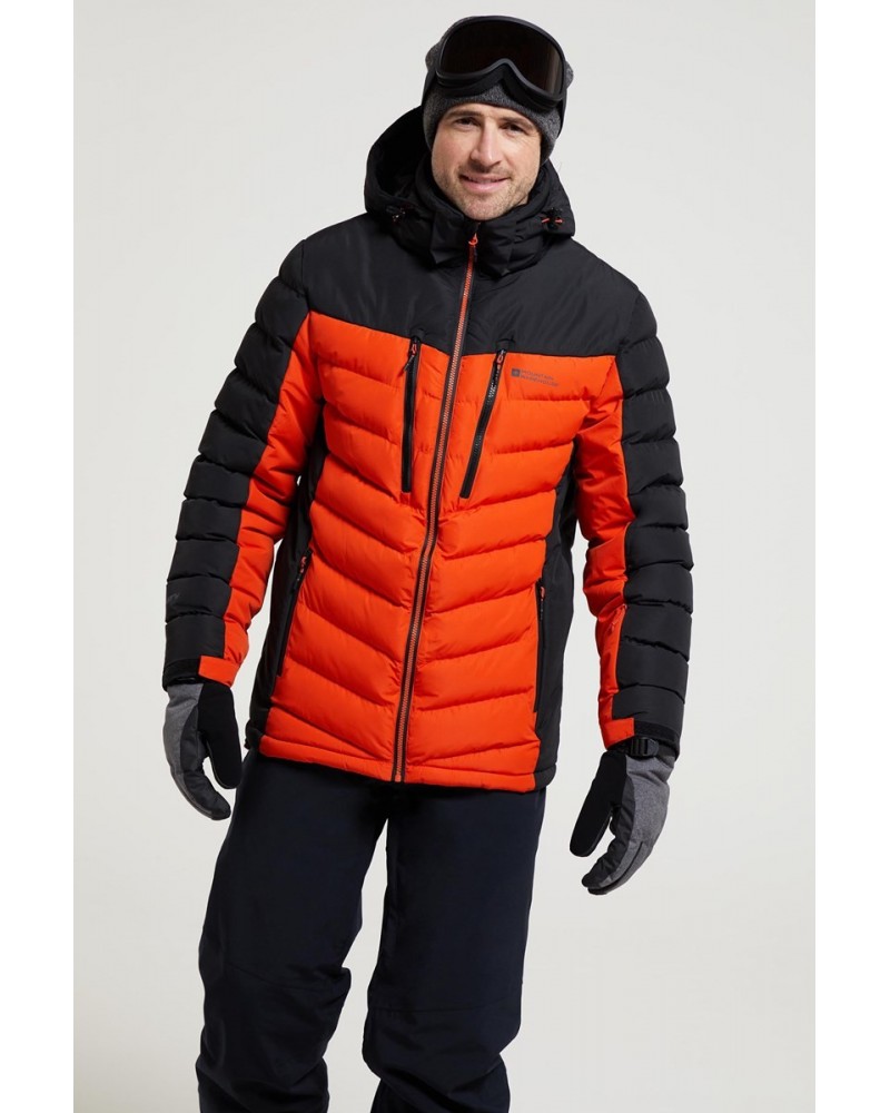 Vulcan III Mens Ski Jacket Orange $46.80 Jackets