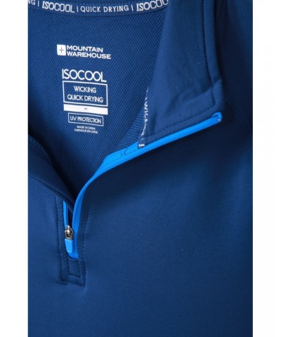 Kilo Mens Half Zip Top Cobalt $13.49 Tops